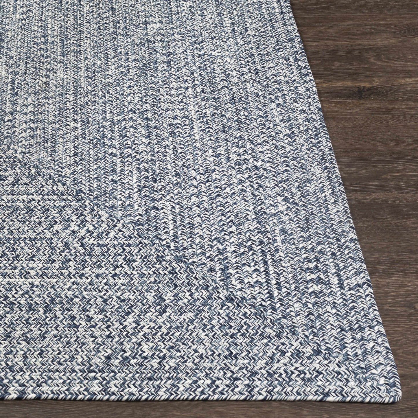 Blue Braided Faux Jute Rug - Boutique Rugs