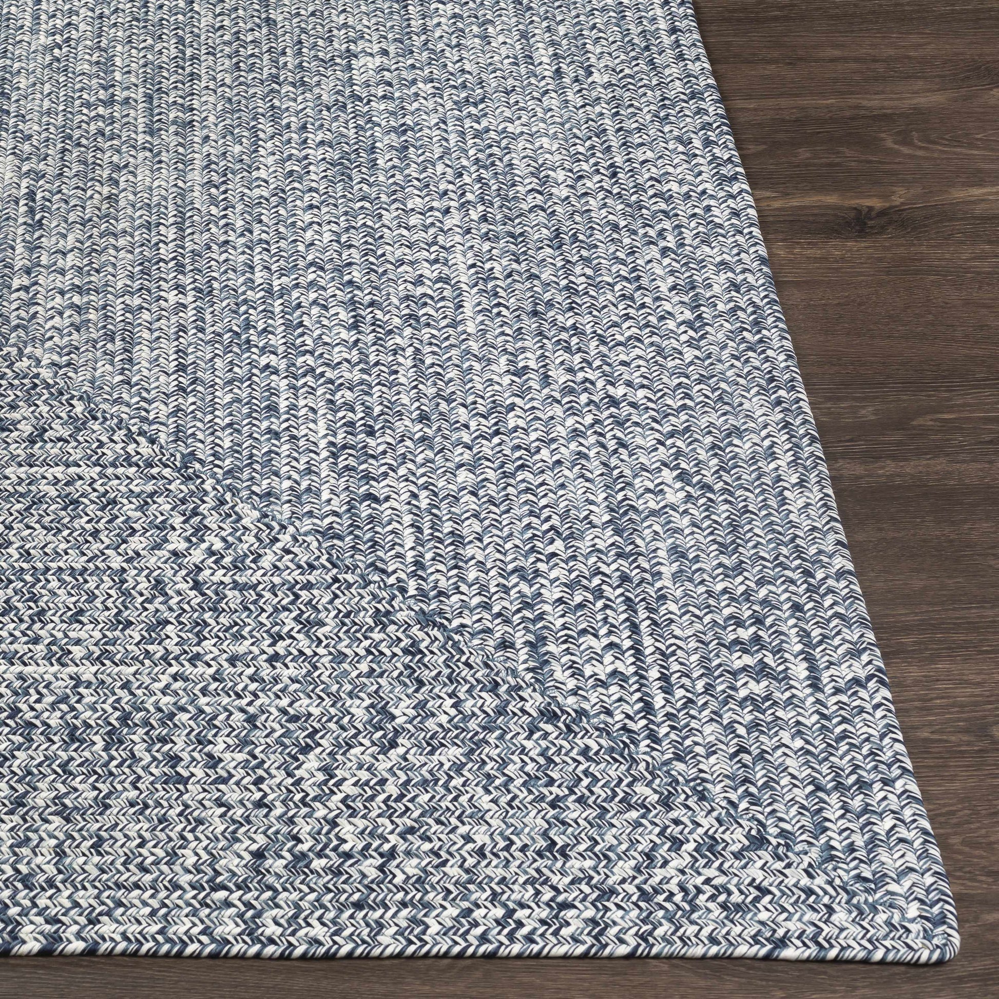 Blue Braided Faux Jute Rug - Boutique Rugs