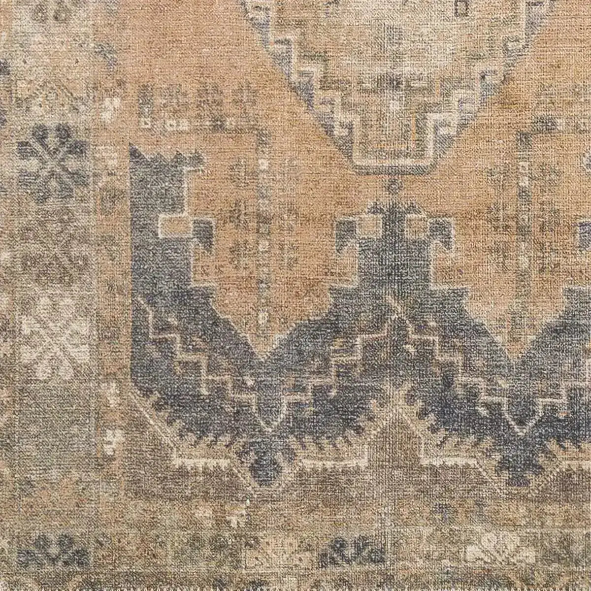 Carrabelle Peach Washable Area Rug - Boutique Rugs