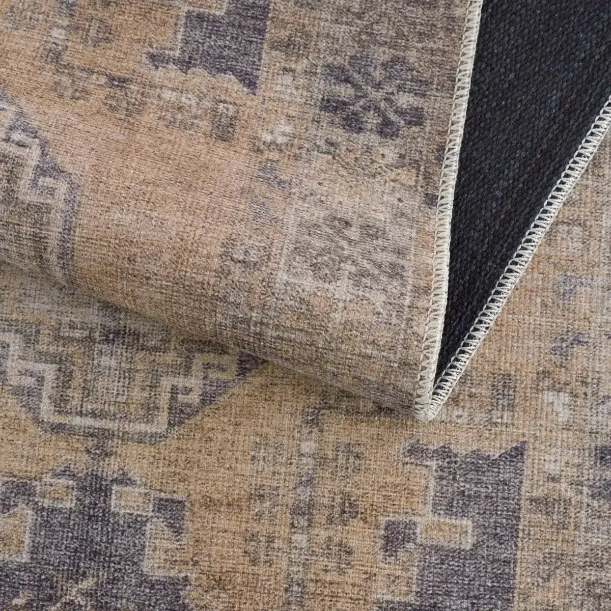 Carrabelle Peach Washable Area Rug - Boutique Rugs