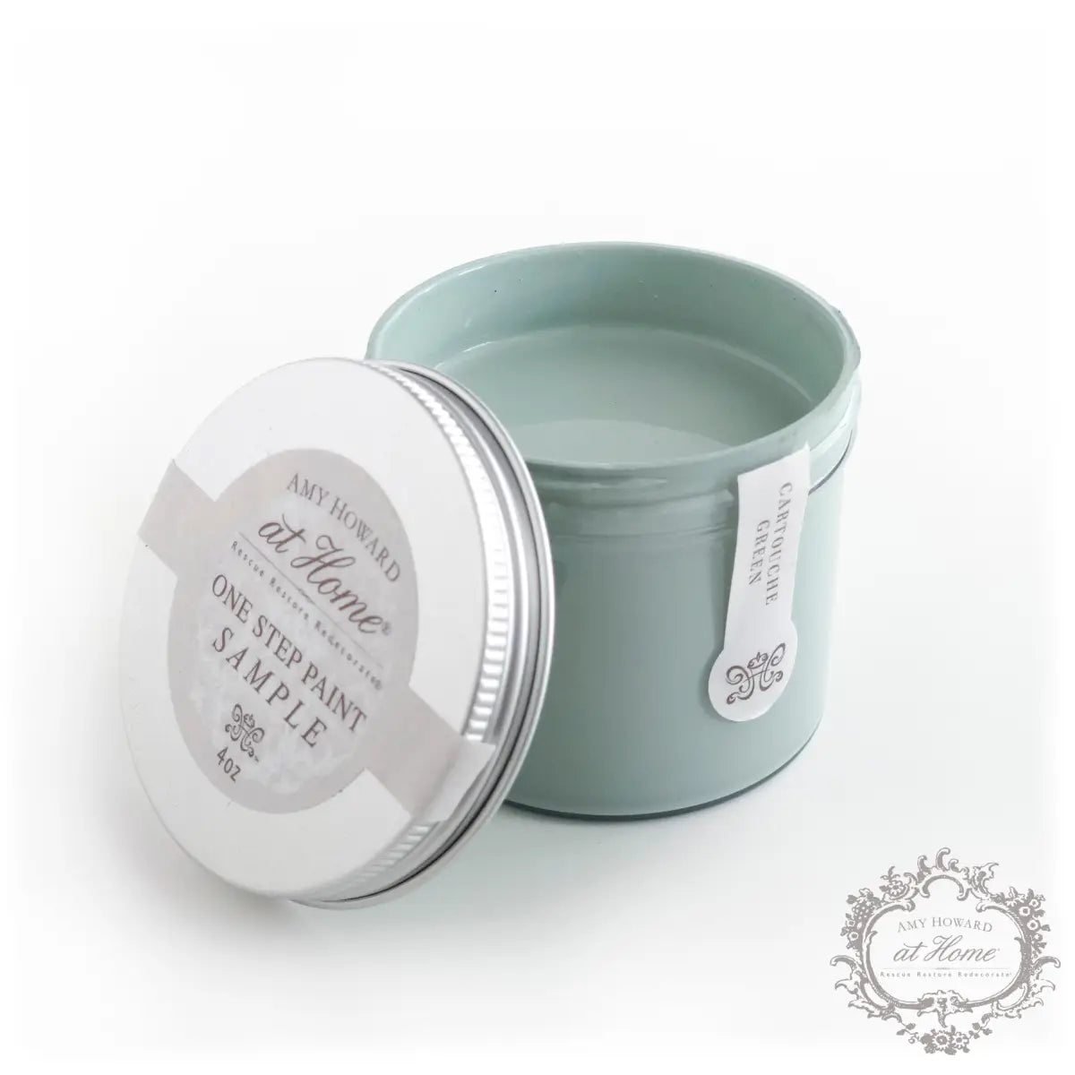 Cartouche Green - One Step Paint - 4oz Sample - Amy Howard At Home