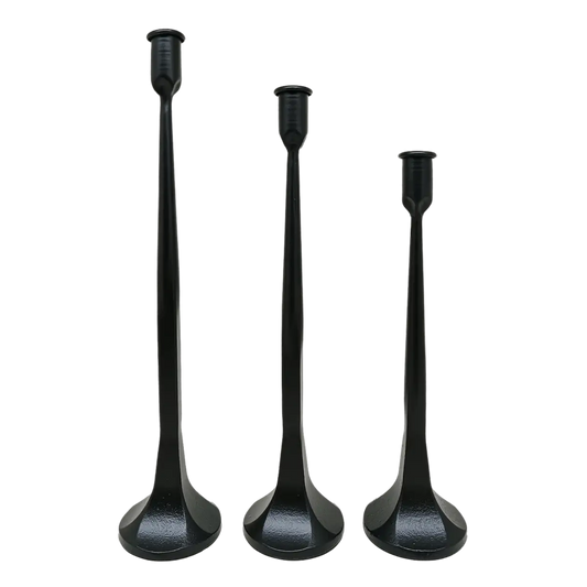Cast Iron Taper Candle Holders - Sweet Water Decor