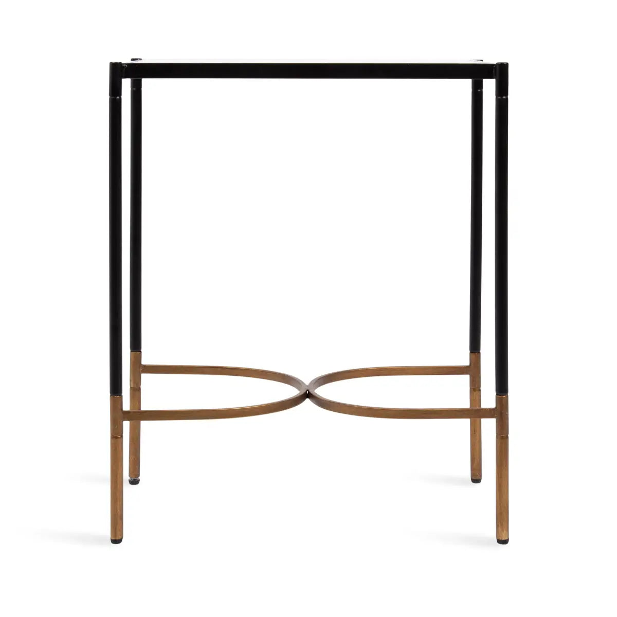 Catriona Side Table - Mirror and Metal - kateandlaurel