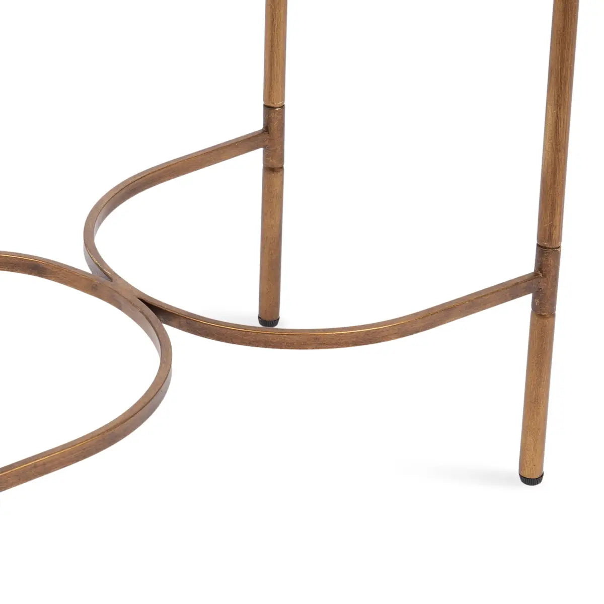 Catriona Side Table - Mirror and Metal - kateandlaurel