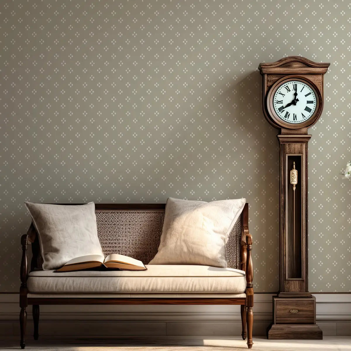Cece Wallpaper - Petite Dot Pattern - by Kourtni Gunn - Loomwell Home Goods