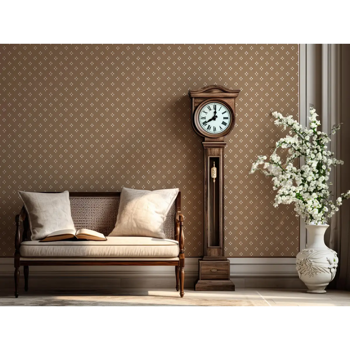 Cece Wallpaper - Petite Dot Pattern - by Kourtni Gunn - Loomwell Home Goods