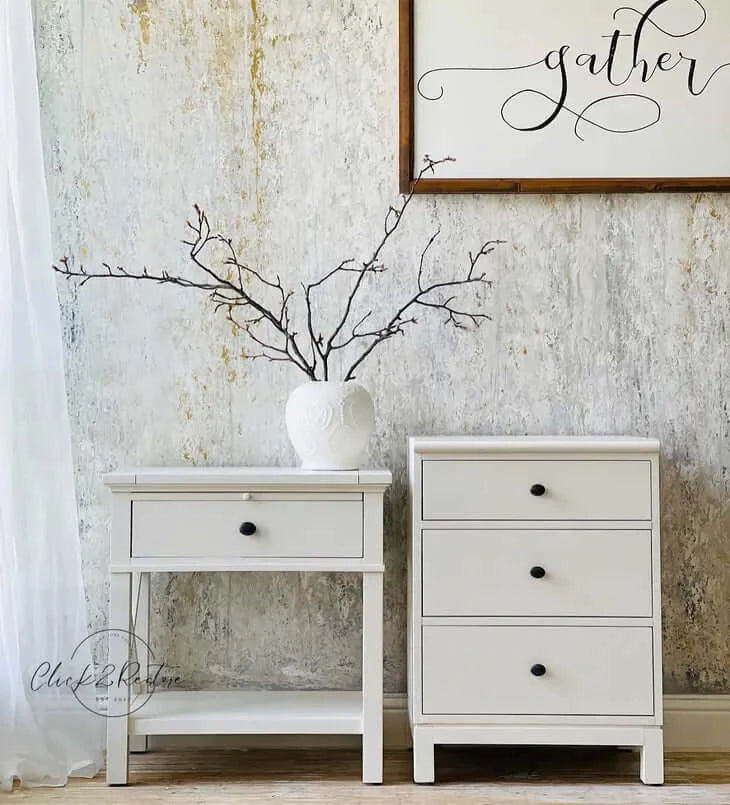 China White Paint On end tables
