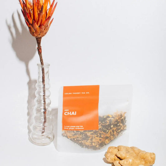 Loose Leaf Tea - Chai - Cardamom Clove Ginger - Color Theory Tea Co.