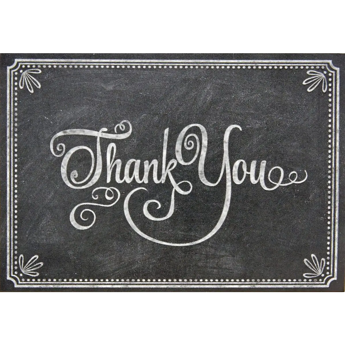 Chalkboard Thank You Note Cards Set - Peter Pauper Press