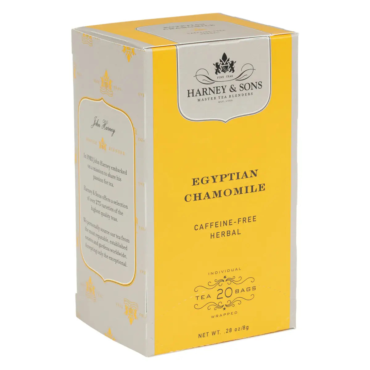 Chamomile - Teabags / Box of 20 Premium Teabags - Harney & Sons Fine Teas