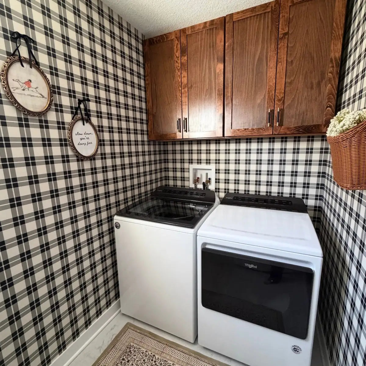 Channing Wallpaper - Classic Country Plaid - by WabiSabi Pattern Studio - Loomwell Home Goods