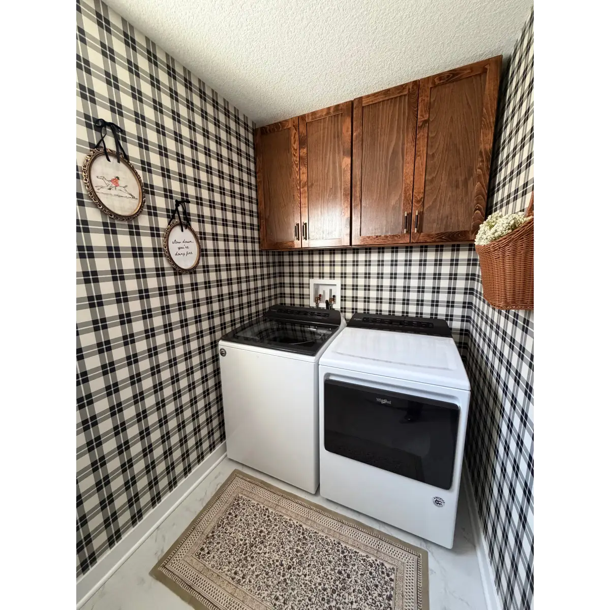 Channing Wallpaper - Classic Country Plaid - by WabiSabi Pattern Studio - Loomwell Home Goods