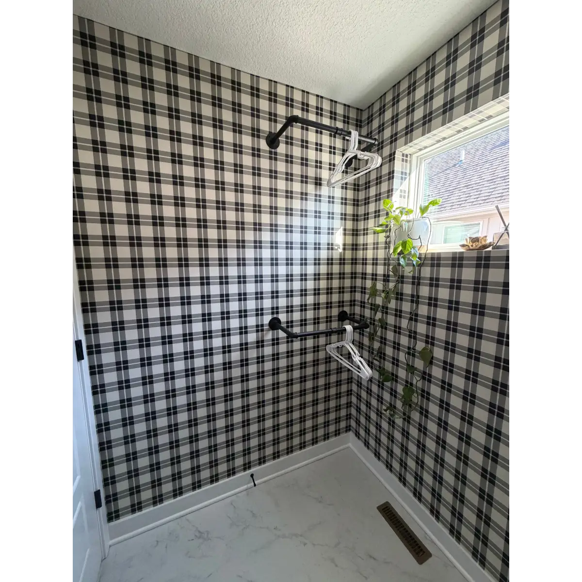 Channing Wallpaper - Classic Country Plaid - by WabiSabi Pattern Studio - Loomwell Home Goods