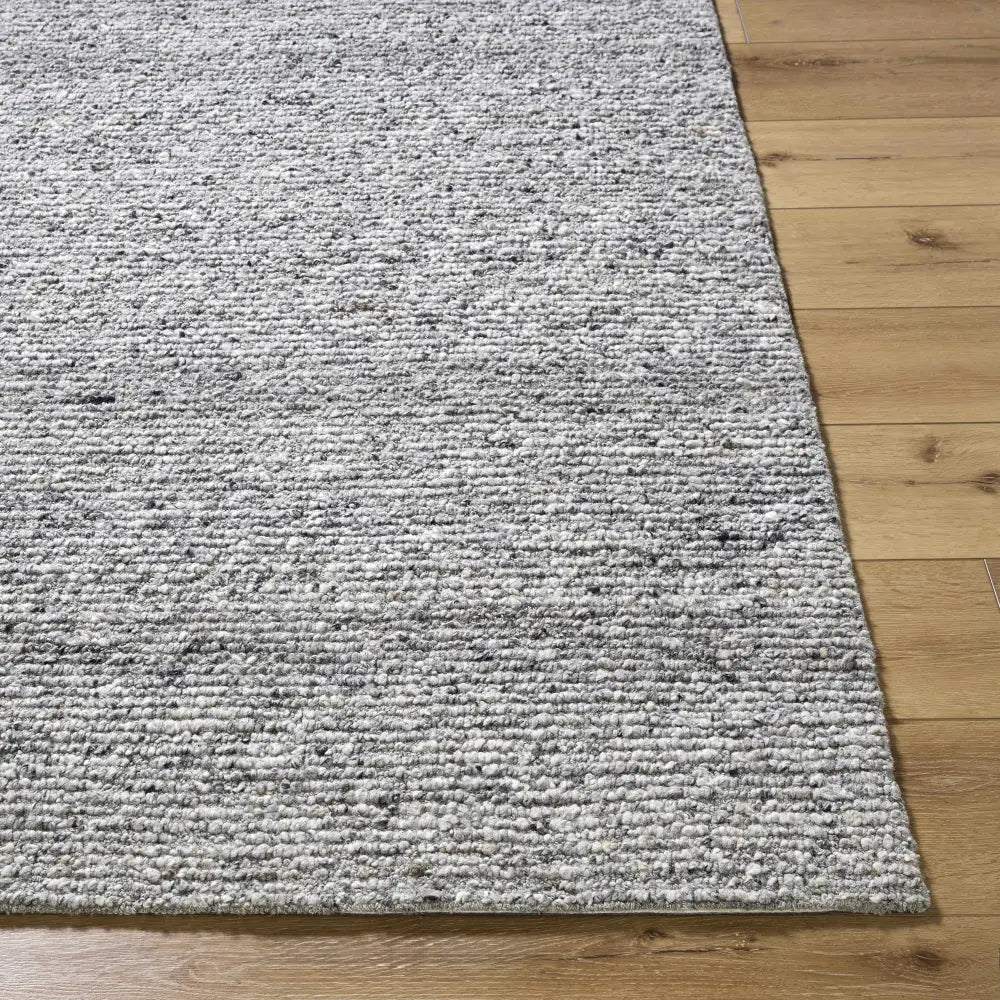 Charcoal Gray Wool Area Rug - Boutique Rugs