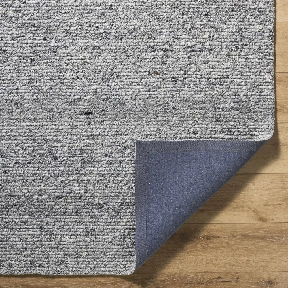 Charcoal Gray Wool Area Rug - Boutique Rugs