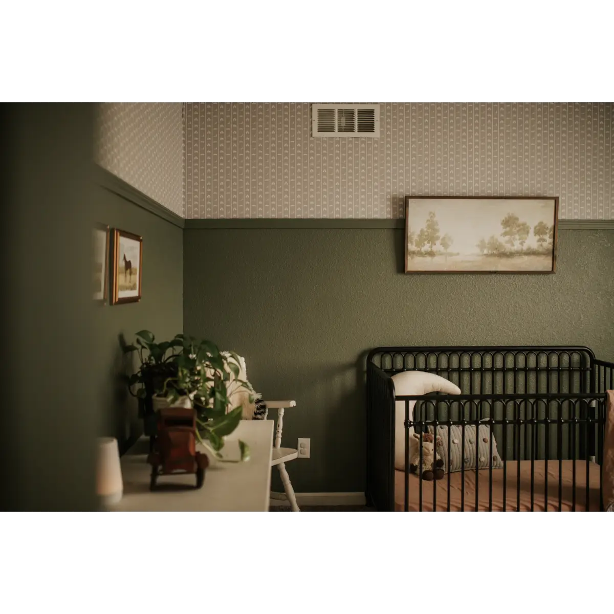 Charlie Wallpaper - Petite Farm Stripe for Baby - by Lauren Blair Hersey - Loomwell Home Goods