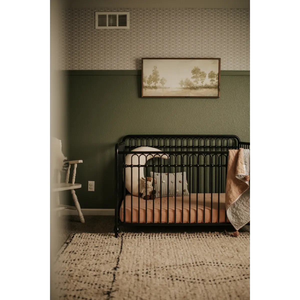 Charlie Wallpaper - Petite Farm Stripe for Baby - by Lauren Blair Hersey - Loomwell Home Goods