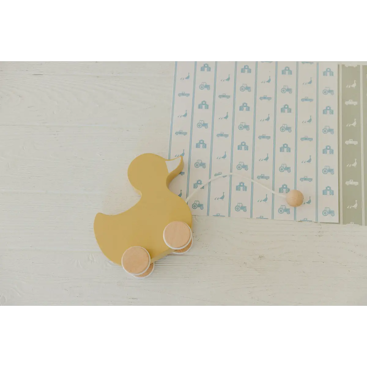 Charlie Wallpaper - Petite Farm Stripe for Baby - by Lauren Blair Hersey - Loomwell Home Goods