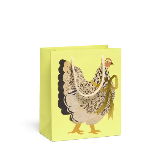 Gift Bag - Chateau Poulet - Chicken - Red Cap Cards