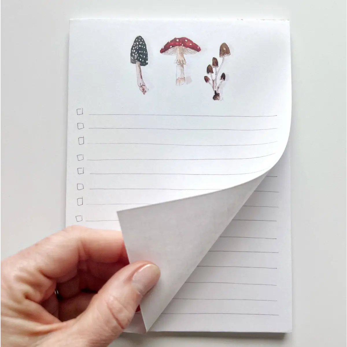 Checklist Notepad - Mushroom - emily lex studio