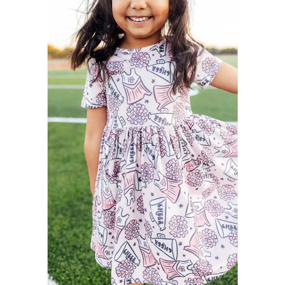 Cheer S/S Pocket Twirl Dress - Mila & Rose ®