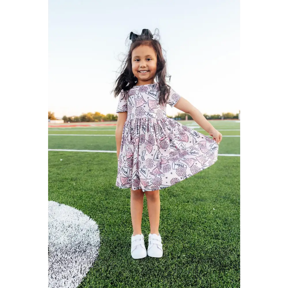 Cheer S/S Pocket Twirl Dress - Mila & Rose ®