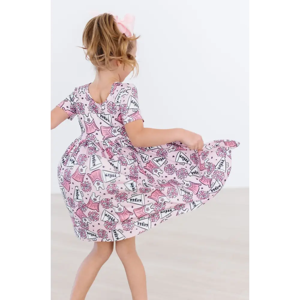 Cheer S/S Pocket Twirl Dress - Mila & Rose ®