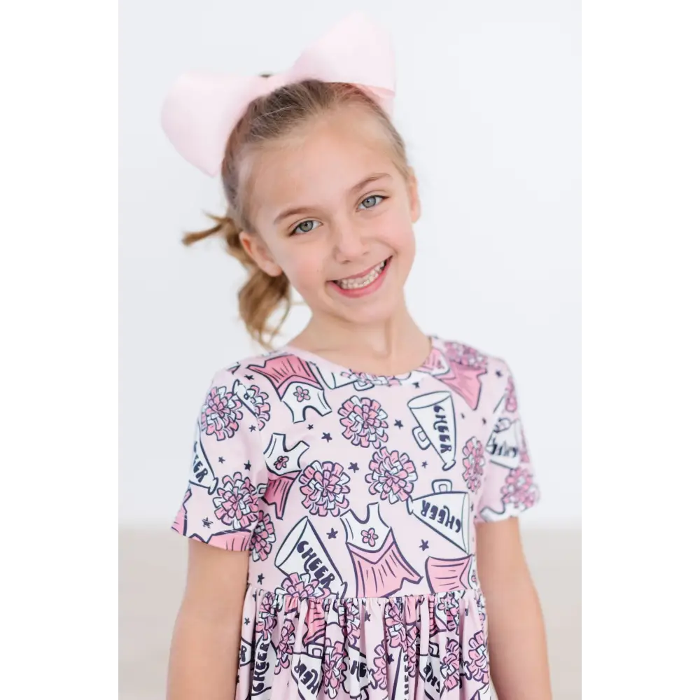 Cheer S/S Pocket Twirl Dress - Mila & Rose ®