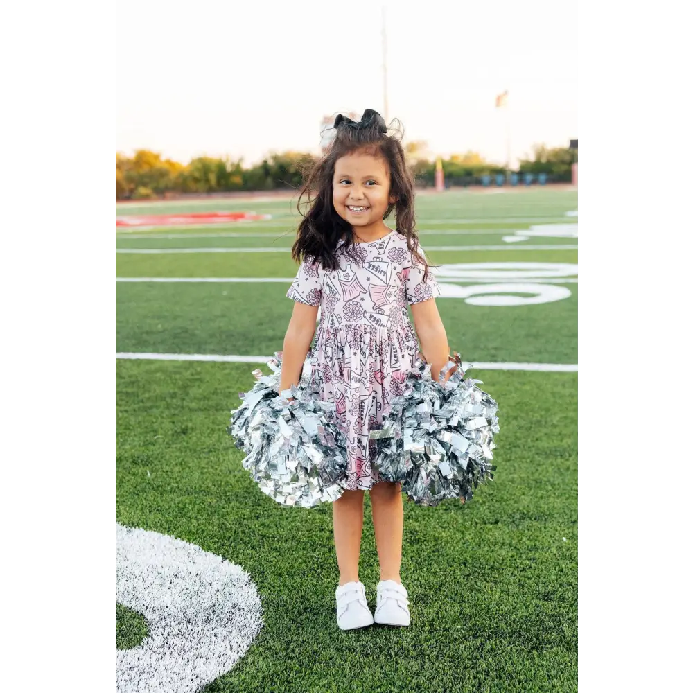 Cheer S/S Pocket Twirl Dress - Mila & Rose ®