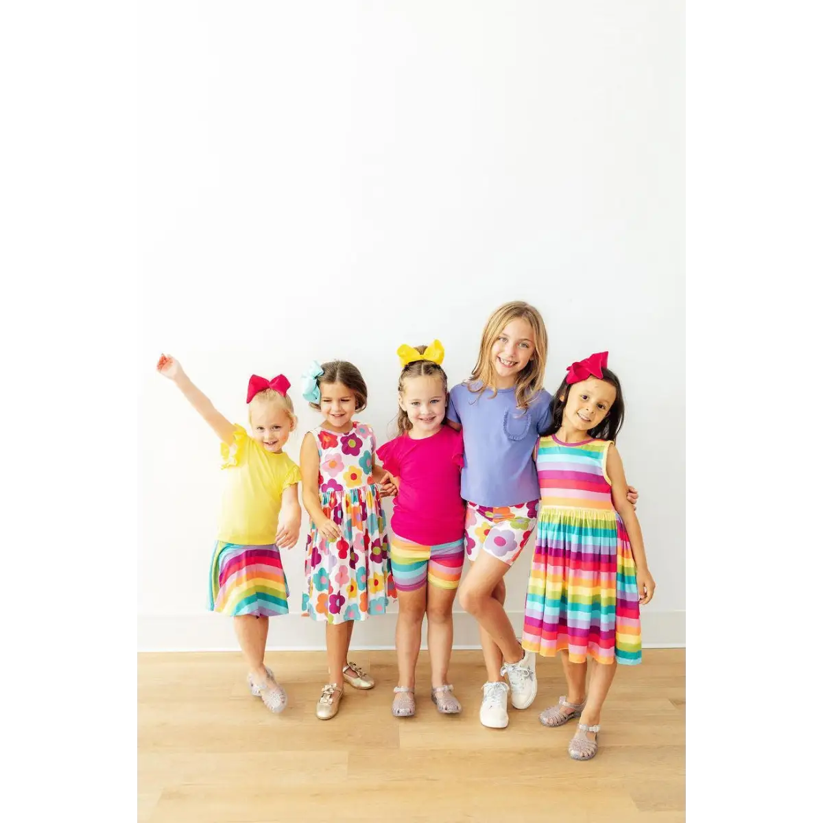 Tank Twirl Dress - Cheerful Rainbow Stripes - Mila & Rose ®