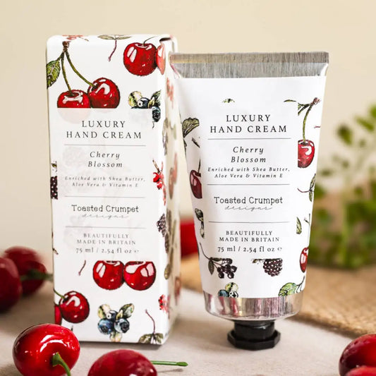 Luxury Hand Cream - Cherry Blossom - Toasted Crumpet (US Duties Paid)