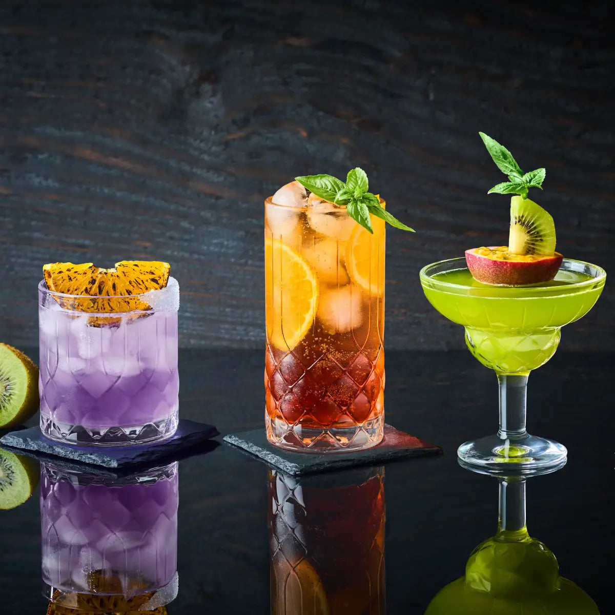 Chicago Long Drink Glasses – Set of 6 - La Rochere