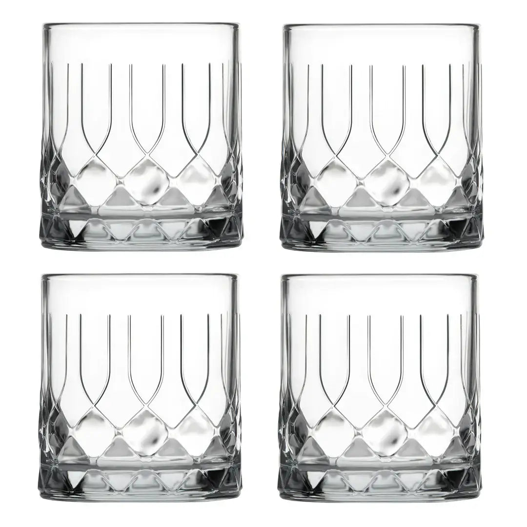 Chicago Whiskey Glasses – Set of 4 - La Rochere