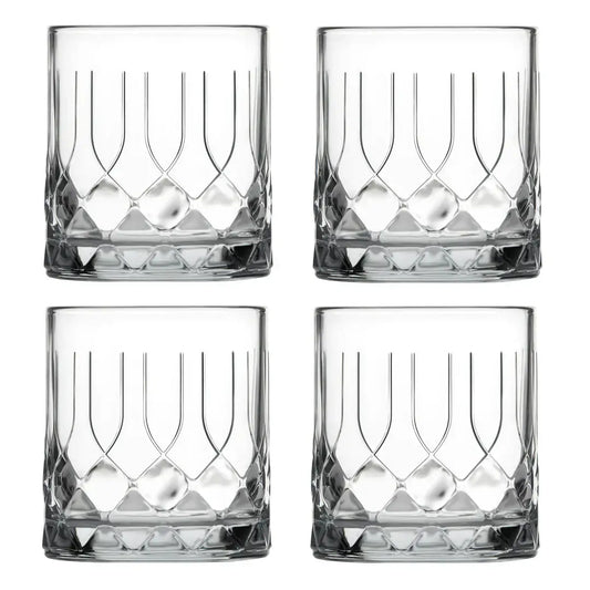 Chicago Whiskey Glasses – Set of 4 - La Rochere