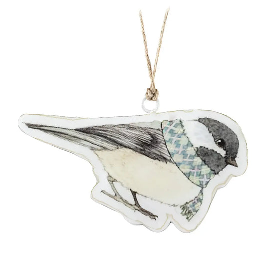 Chickadee Ornament - 5’’L - Abbott