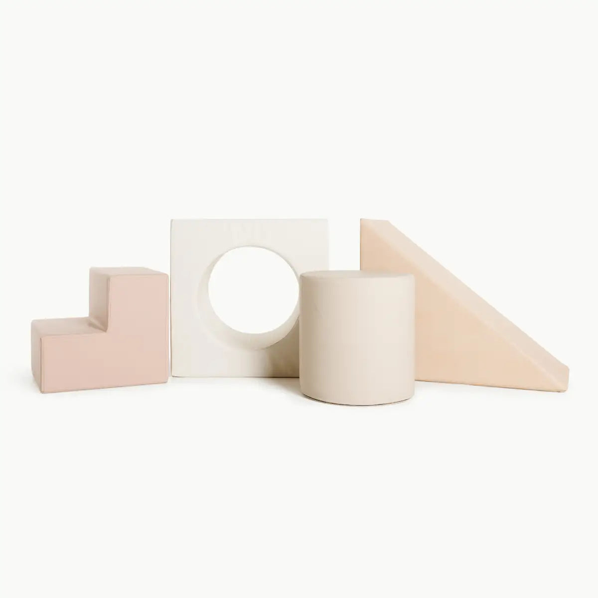 Child’s Tumbling Play Block Set - Tulle • Untanned • Millet • Ivory - Gathre