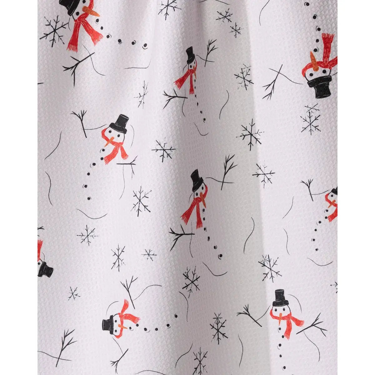 Kitchen Tea Towel - Chill Chums Snowman - Geometry