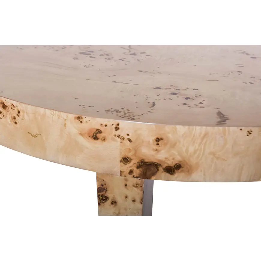 Chloe Burl Demilune Table - Ave Home