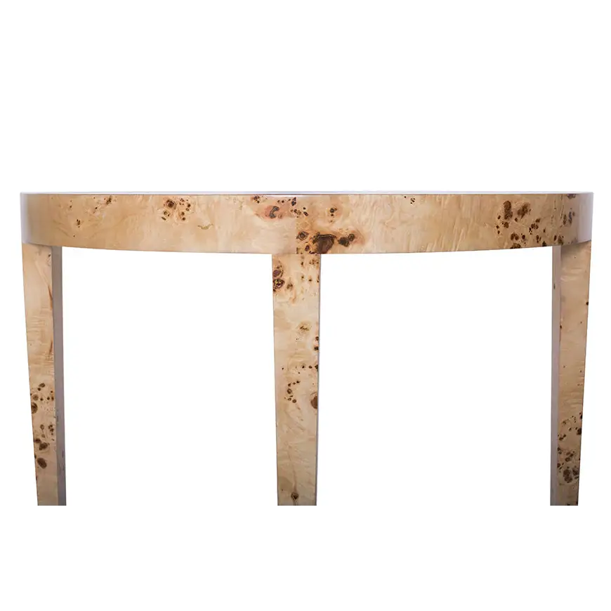 Chloe Burl Demilune Table - Ave Home