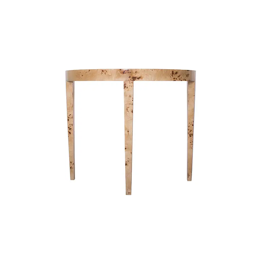Chloe Burl Demilune Table - Ave Home