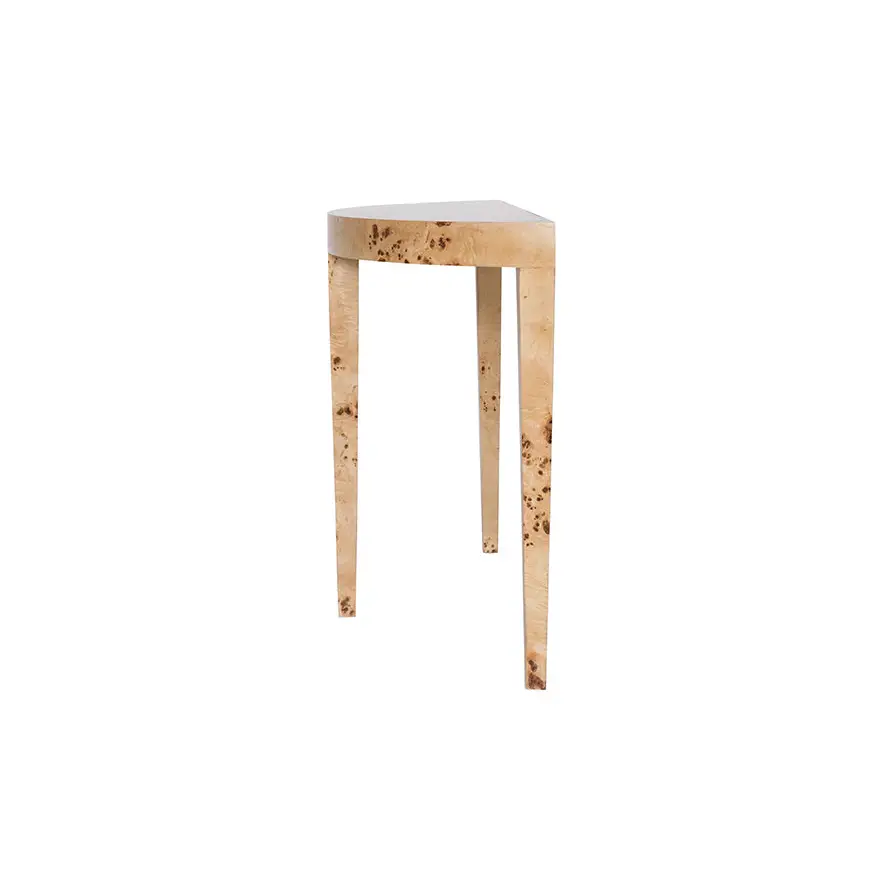 Chloe Burl Demilune Table - Ave Home