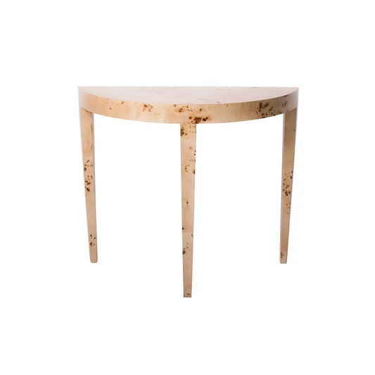 Chloe Burl Demilune Table - Ave Home
