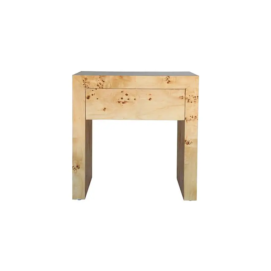Chloe Burl Wood End Table - Ave Home