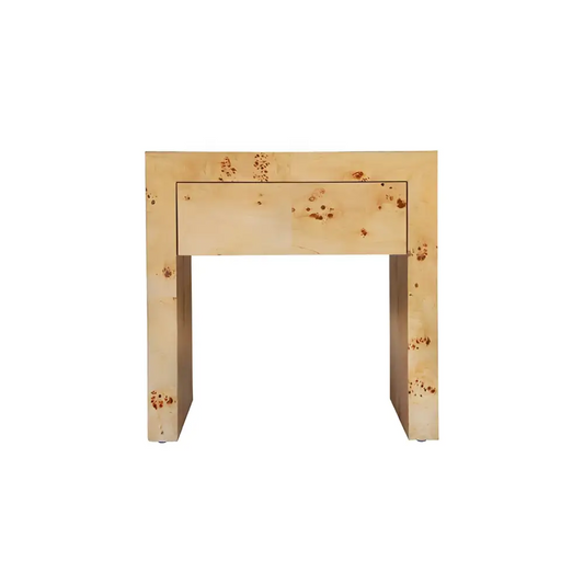 Chloe Burl Wood End Table - Ave Home
