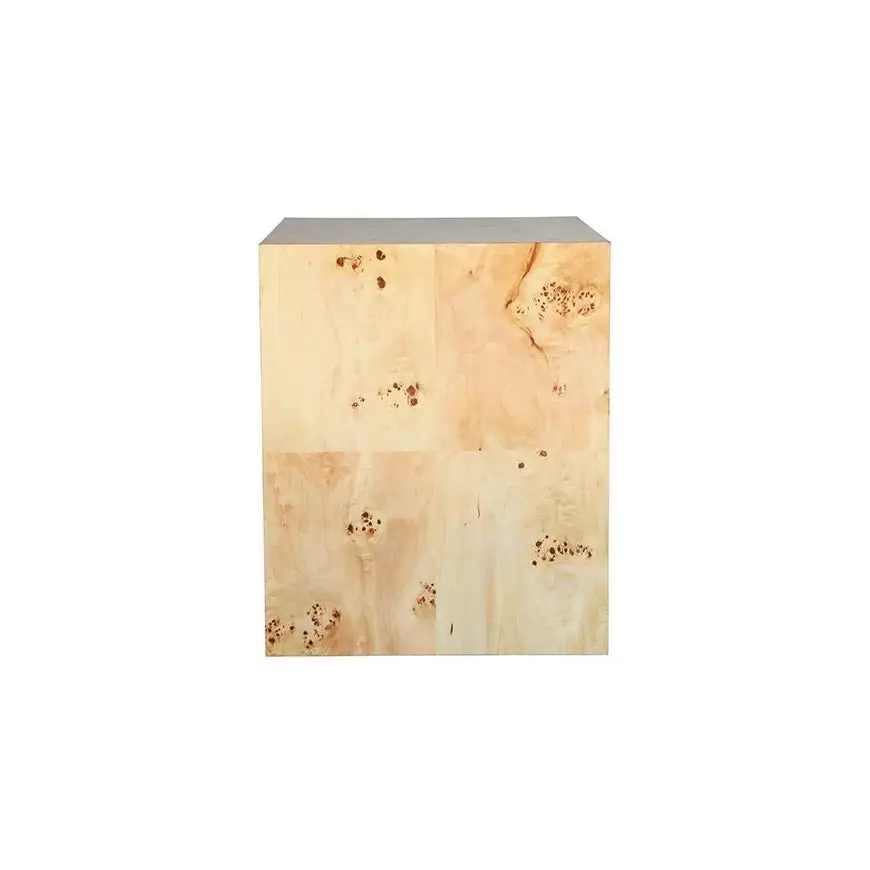 Chloe Burl Wood End Table - Ave Home