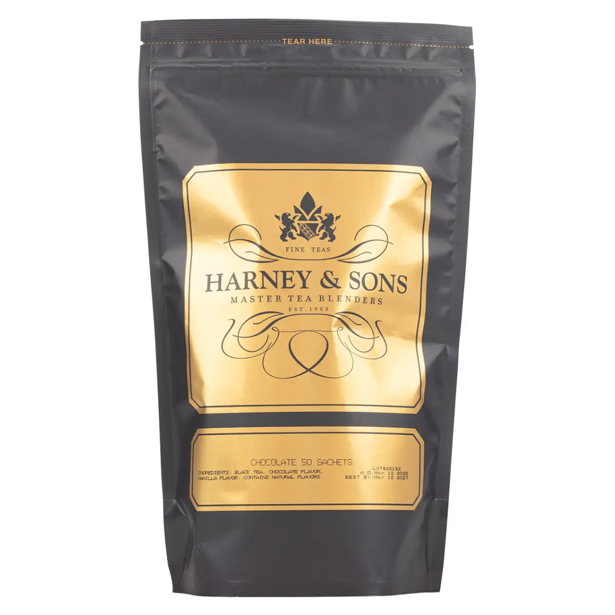 Chocolate Tea - Sachets / Bag of 50 Sachets - Harney & Sons Fine Teas