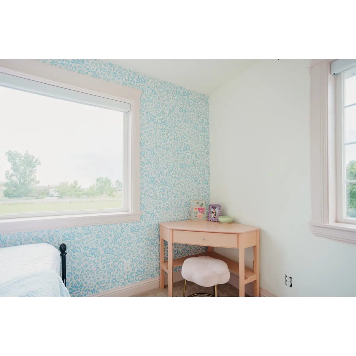 Chrissy Wallpaper - Wildflower Silhouettes - by Hufton Studio - Loomwell Home Goods