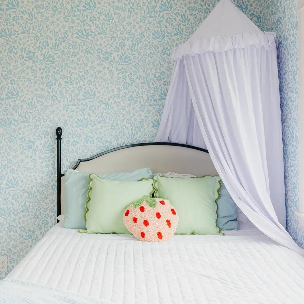 Chrissy Wallpaper - Wildflower Silhouettes - by Hufton Studio - Loomwell Home Goods