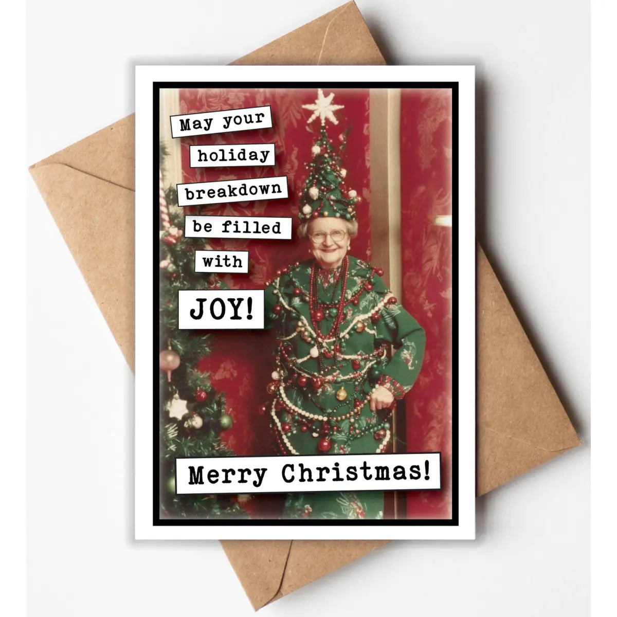 Funny Christmas Card - Holiday Breakdown - Katie Doodle | Boutique Greeting Cards & Birthday Gifts