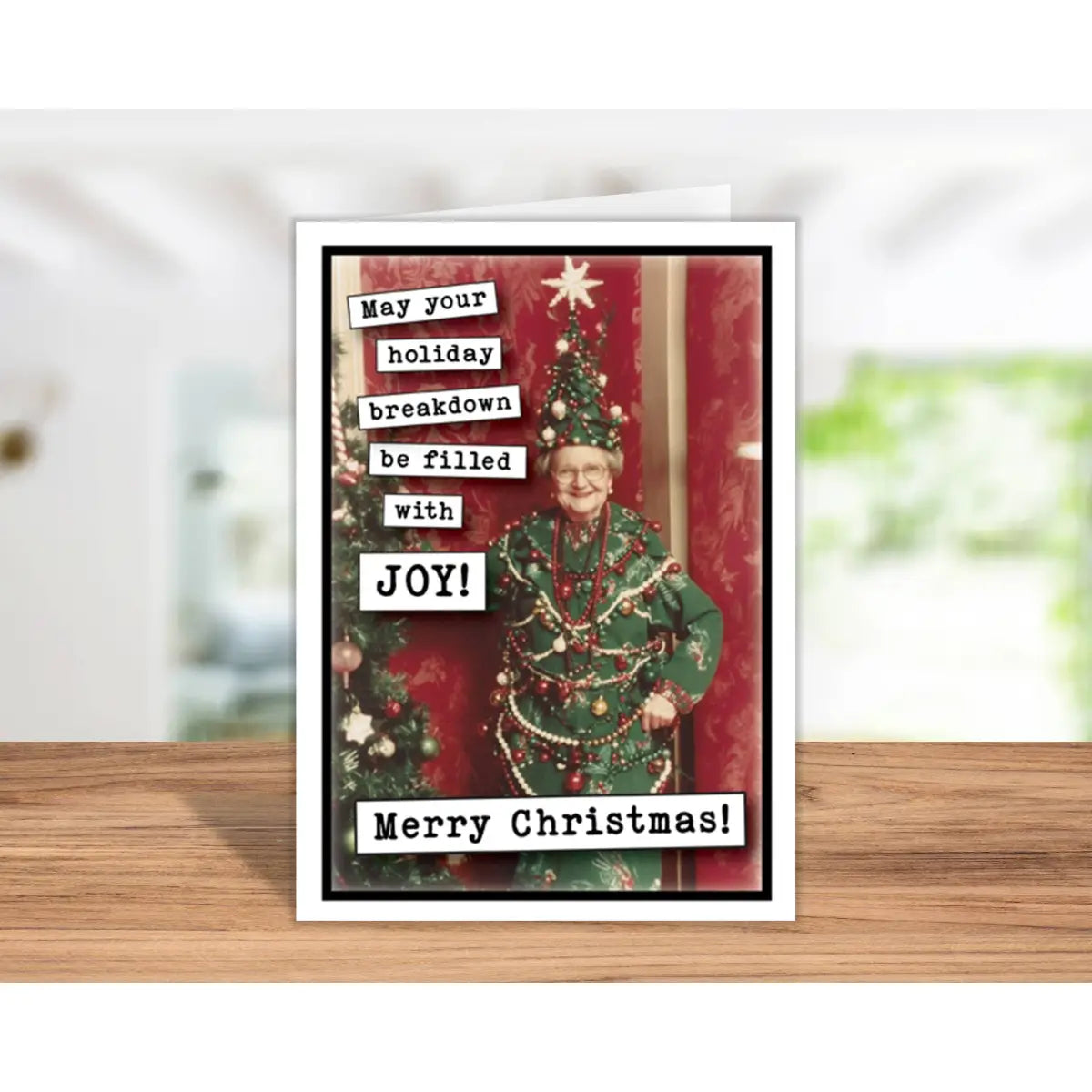 Funny Christmas Card - Holiday Breakdown - Katie Doodle | Boutique Greeting Cards & Birthday Gifts